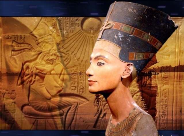 Нефертити и фараон