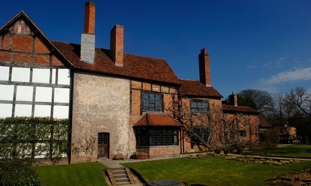 Дом жены Шекспира. Anne Hathaway's (Shakespeare's Wife) Cottage in Shottery, Warwickshire.