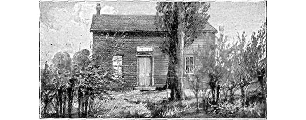 Дом Фоксов в Хайдсвилле, где произошел первый контакт с духами.