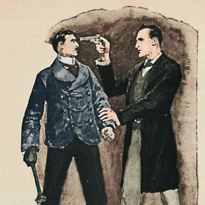 Холмс ссорится с доктором Ватсоном. / Print Collector/GettyImages