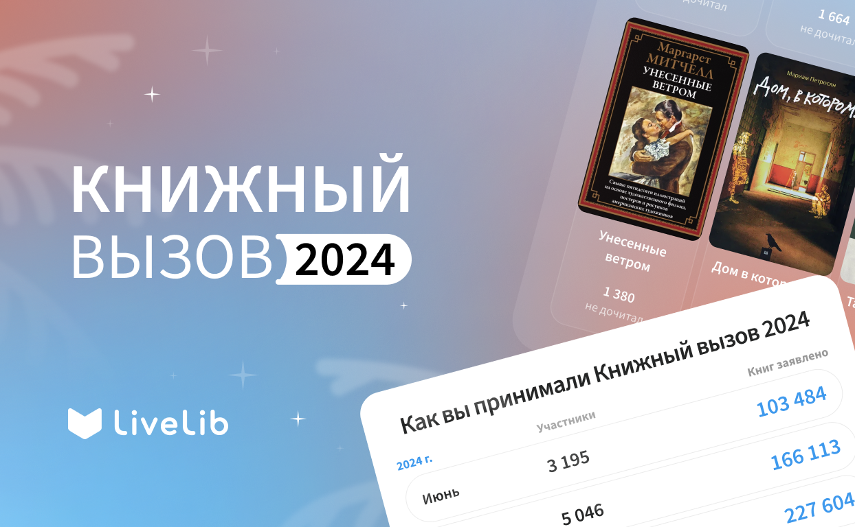 Набираем обороты: Книжный вызов 2024 продолжается