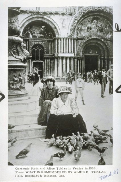 Гертруда Стайн и Алиса Токлас в Венеции, 1908 год