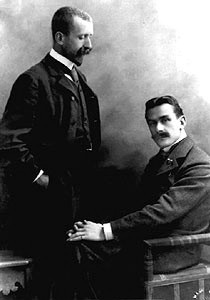 Герих и Томас Манны, около 1900