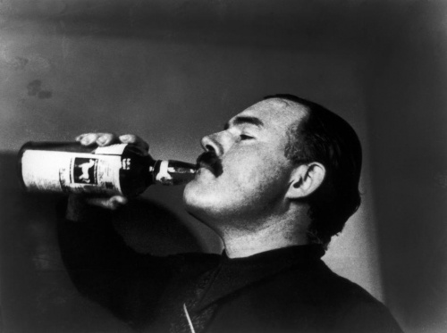 Ernest Hemingway in Spain, 1937