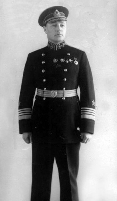 Нарком ВМФ адмирал Н.Г.Кузнецов, 1941