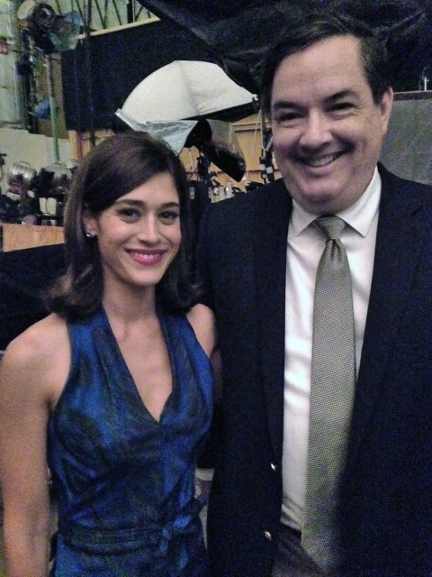 Thomas Maier and Lizzy Caplan