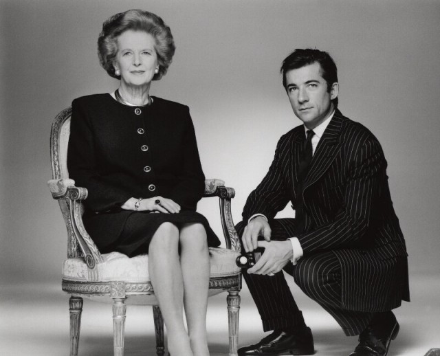Margaret Thatcher & Fergus Greer