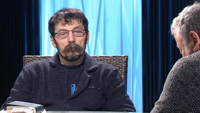 Слава Сергеев в программе "Игра в бисер" с Игорем Волгиным.