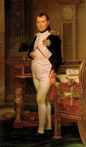 Император Наполеон в своём кабинете в Тюильри. Давид (1812)