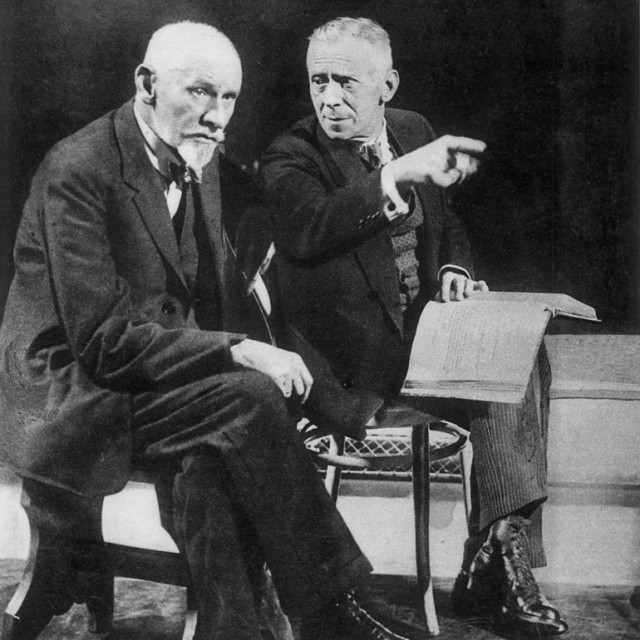 Станислав Пшибышевский и  Людвик Сольский, 1927