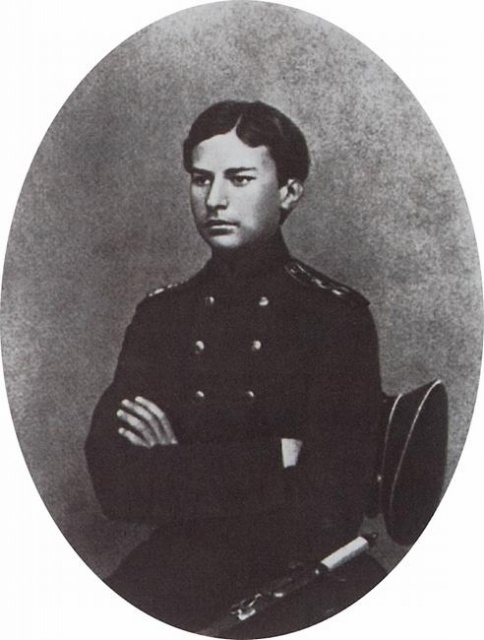 В. Верещагин в период окончания Морского кадетского корпуса