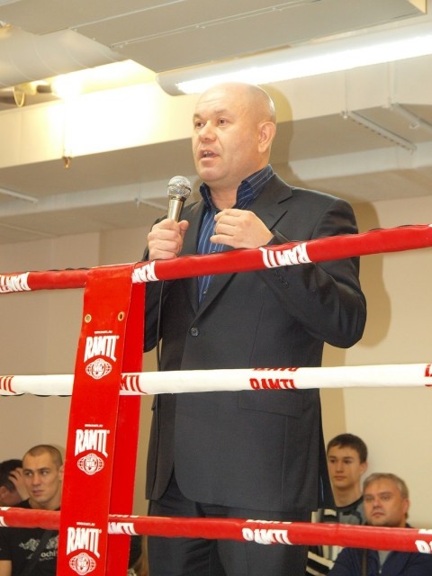 С.И.Заяшников  - ведущий на RAMTL FIGHT -I.