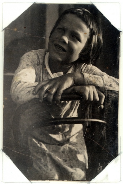 Лена Мухина. 1932(?) год.