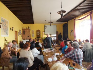 Лекция в родном городе Гораждевице