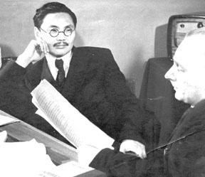 Чимит Цыдендамбаев (слева) и Михаил Степанов