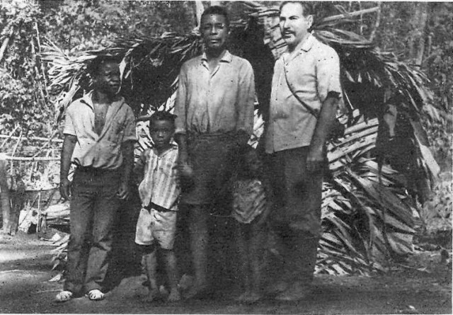В.И.Елисеев в Конго