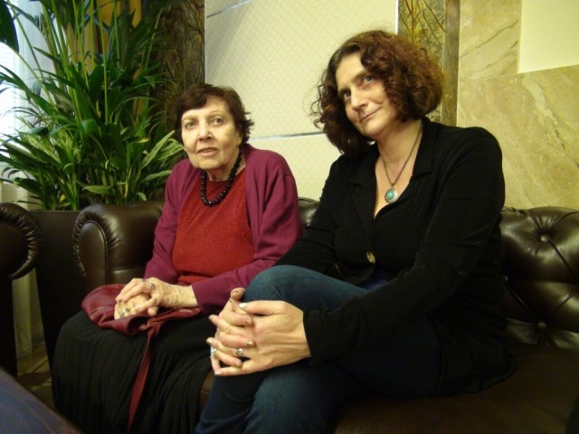Елена Якович с Екатериной Гроссман