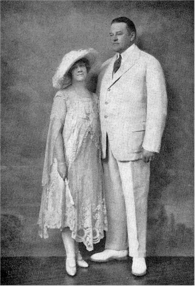 Bert and Anice in 1926, their Silver Wedding Anniversary