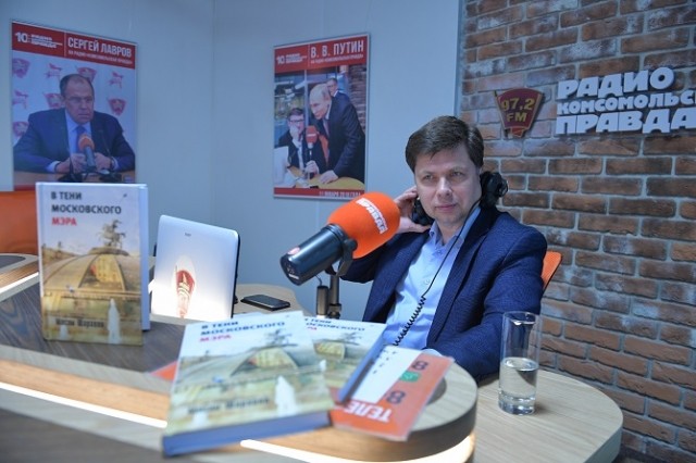 в гостях на радио "Комсомольская правда"