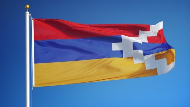 Флаг Нагорно-Карабахской Республики