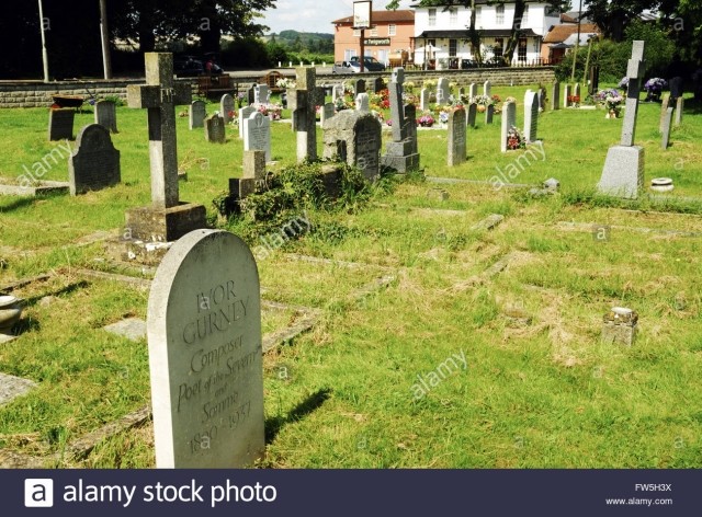 Tombstone of Ivor Gurney