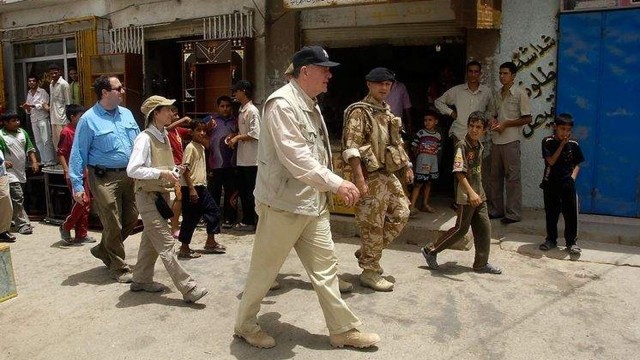 Frederick and Kimberly Kagan in Basra