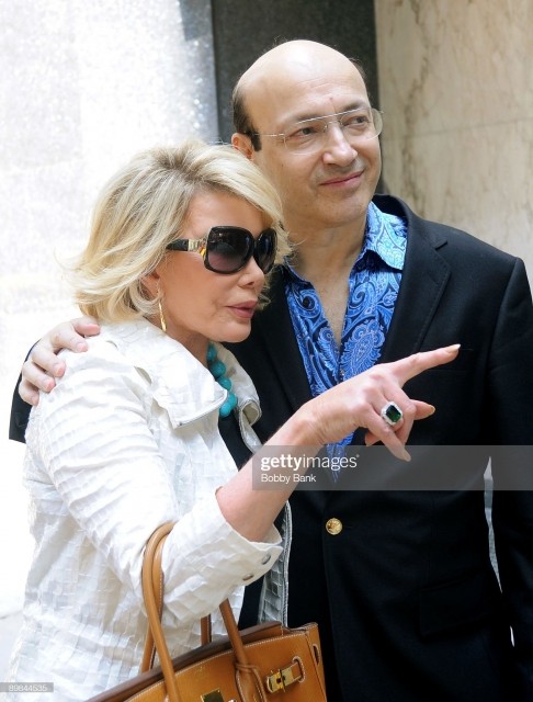 Television personality Joan Rivers with her new boyfriend Norm Zada