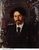 В. А. Серов. «Портрет художника И. Е. Репина». 1892