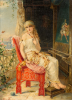 «Пенелопа ждёт Одиссея», картина Евы Куманс. Около 1900 года