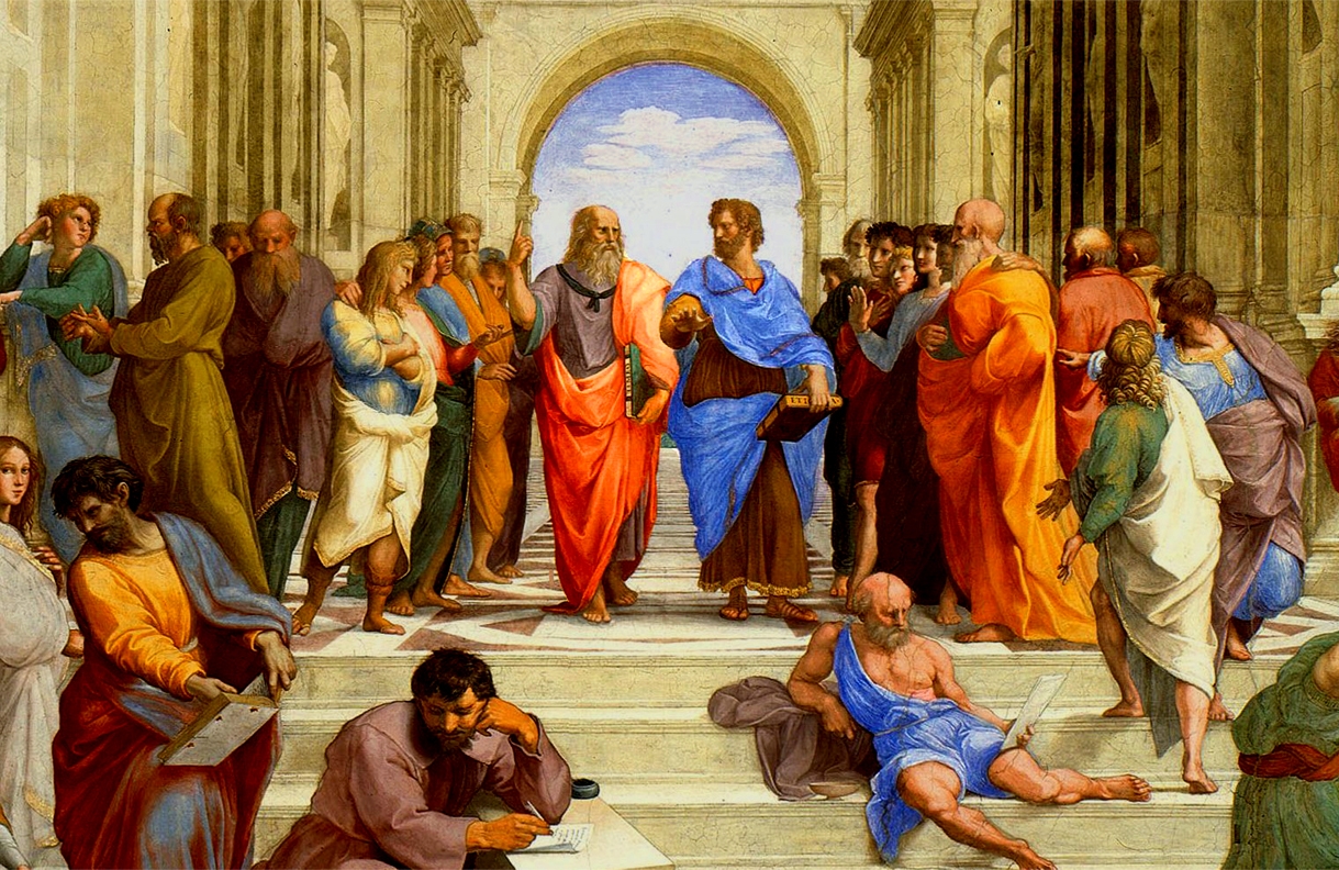 Фреска Платон и Аристотель