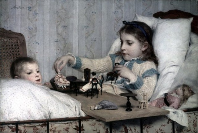 девочка и кукла