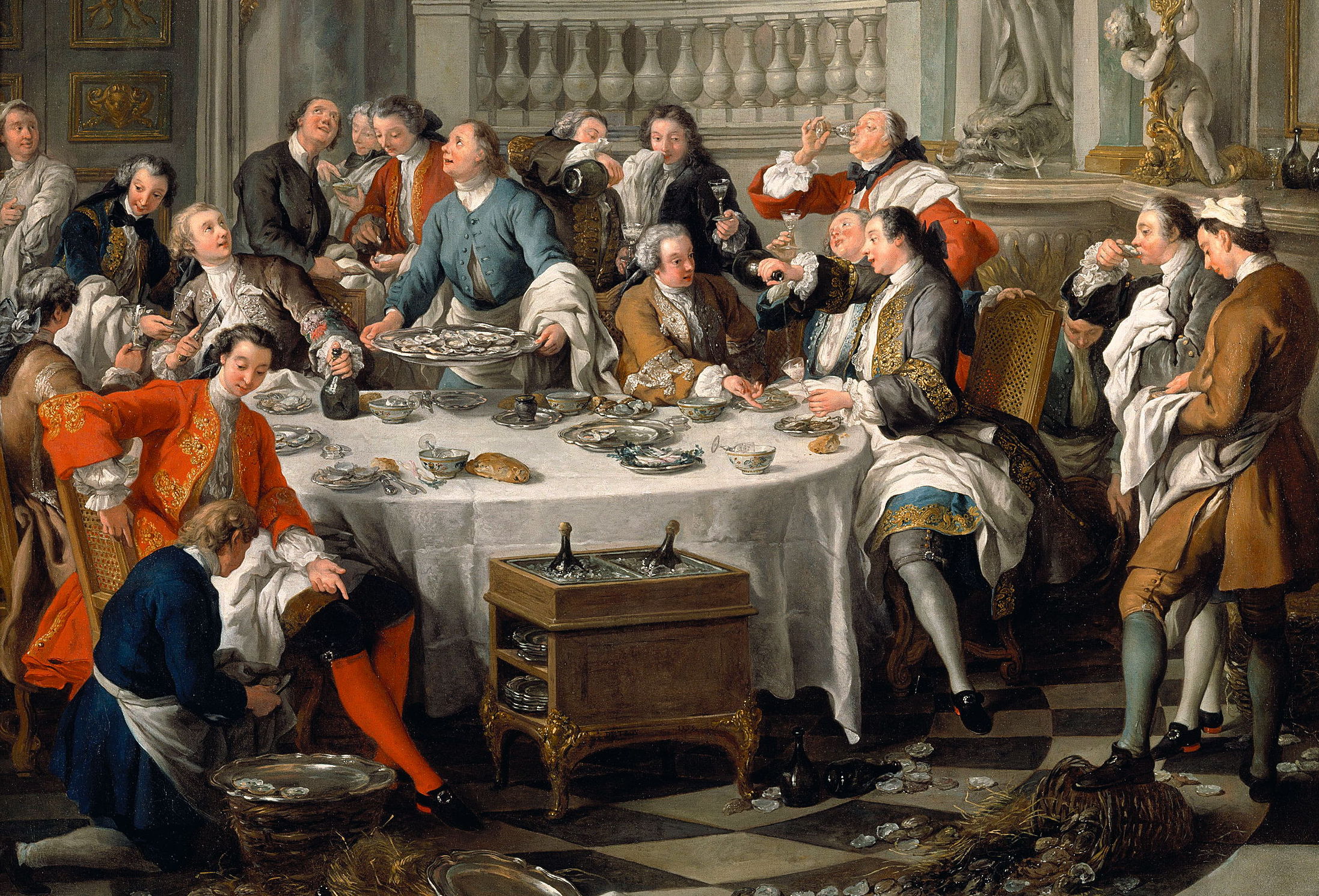 Жана-Франсуа де Труа «завтрак с устрицами»