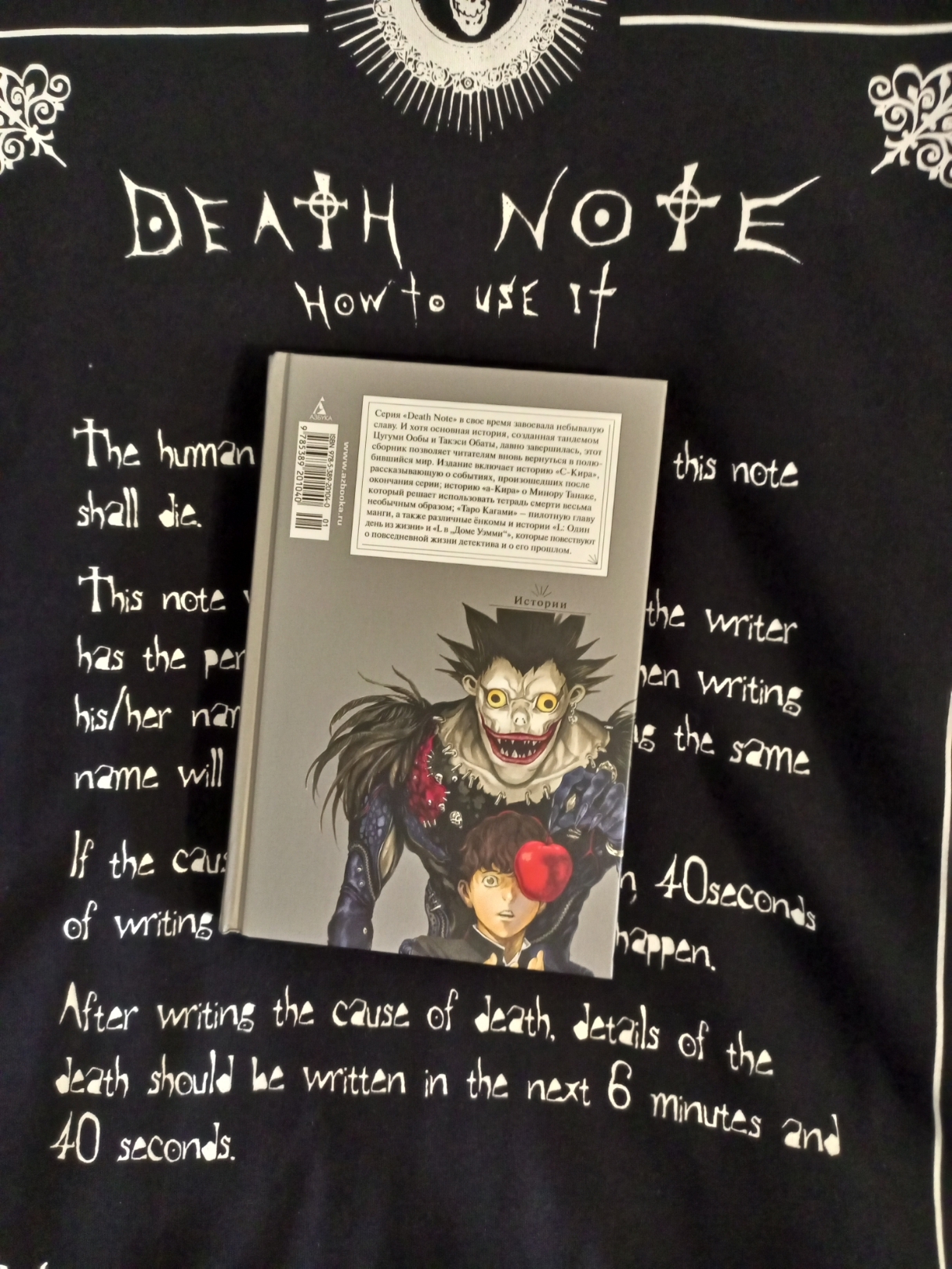 Death Note. Истории (сборник)» — отзыв «У Рюка было 4 тетради смерти, У 4  Кир - 4 яблока. Сколько яблок получит Рюк, если...» от GREYdarkfantasy