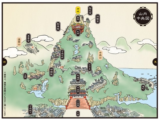 Yatagarasu Series Map