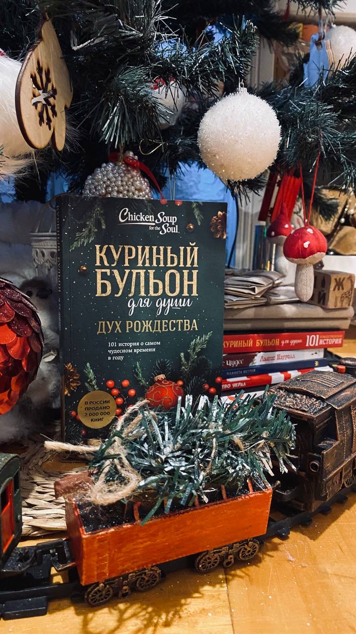 Эми Ньюмарк «Куриный бульон для души: Дух Рождества. 101 история о ...
