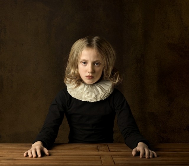 Marie Cécile Thijs ”Girl with White Collar”