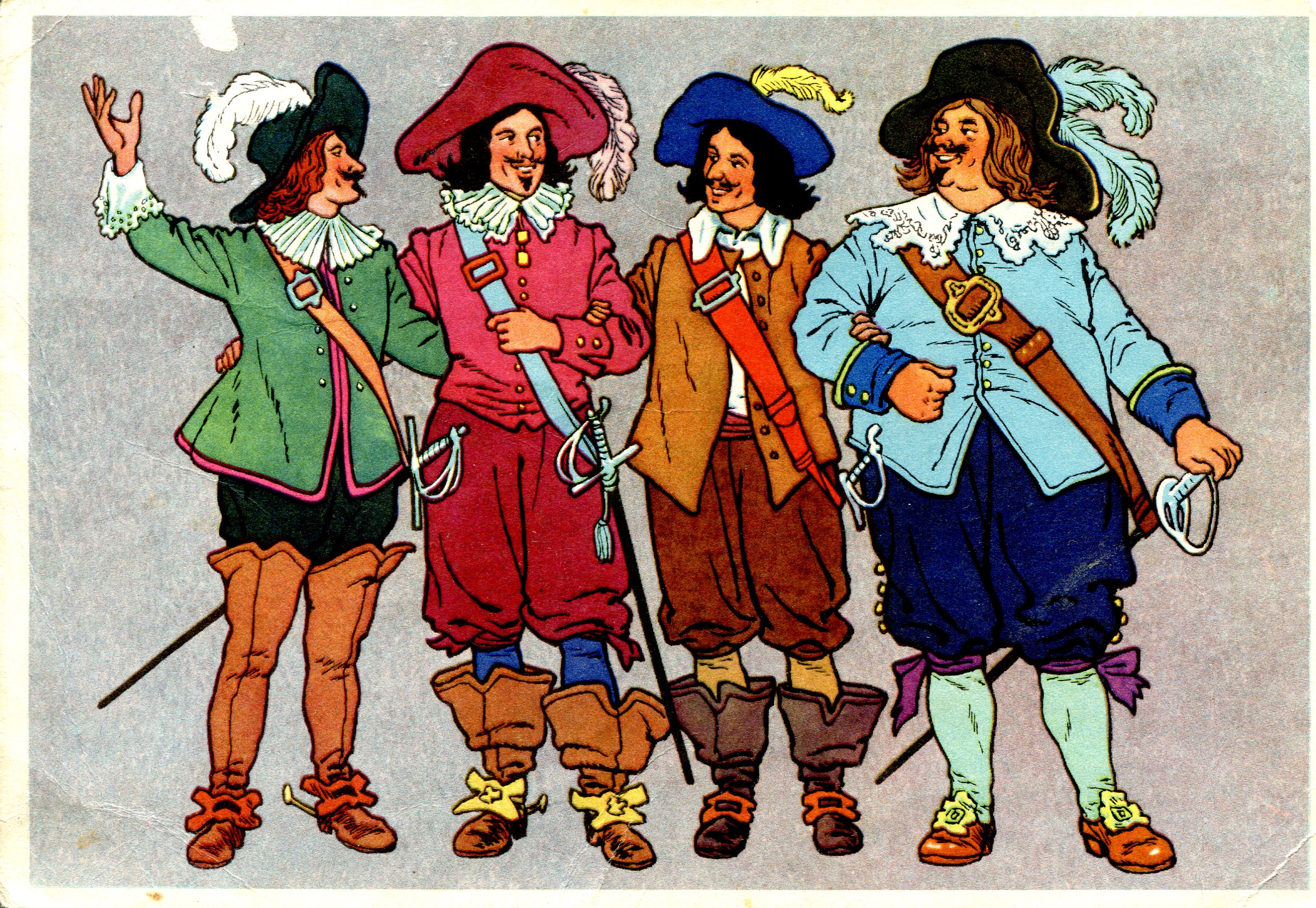 Четверо мушкетеров. Дантаньео и 3 мушкетера. Три мушкетера, Дюма а.. Д Артаньян и три мушкетера.