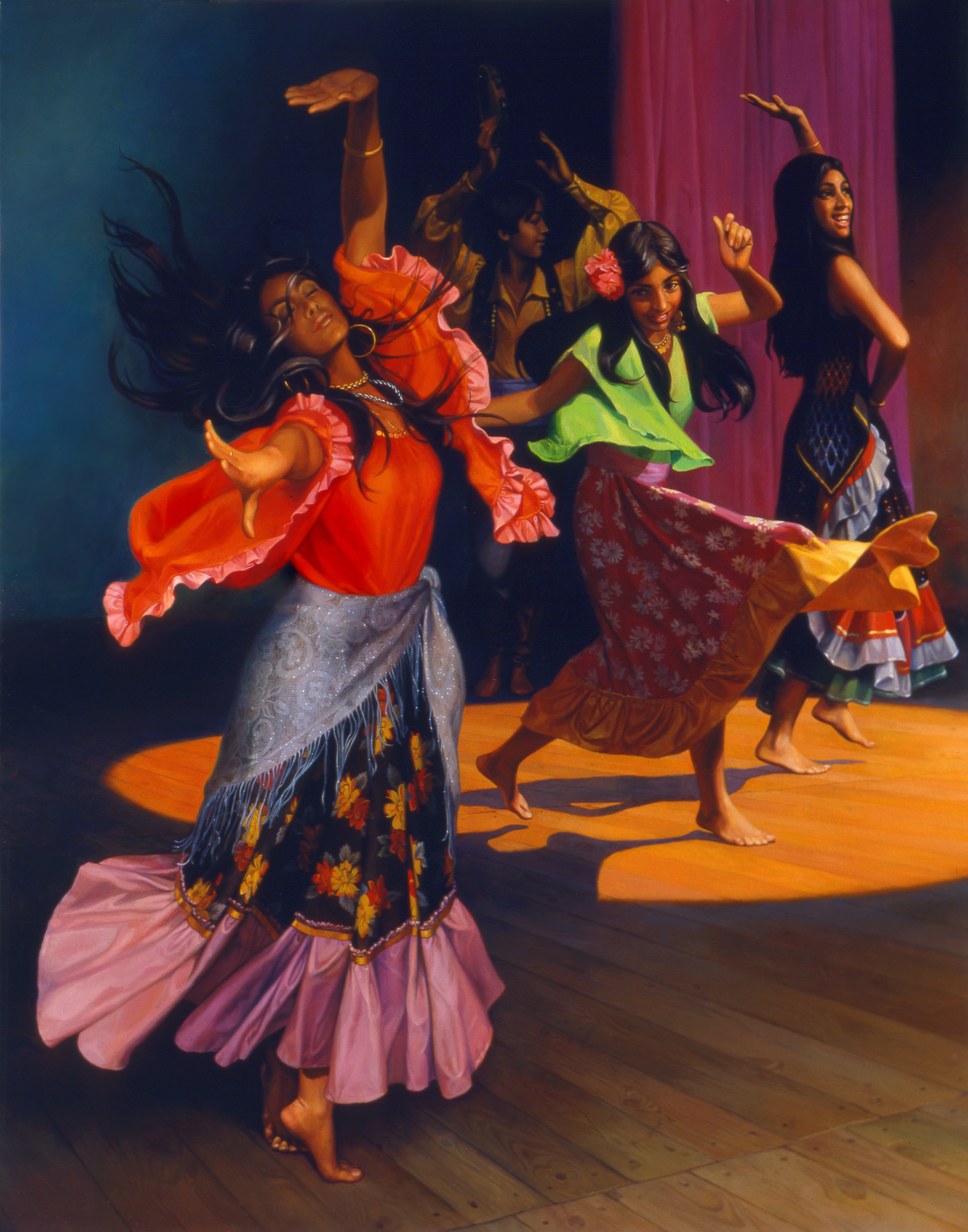 Веселые цыганские танцы