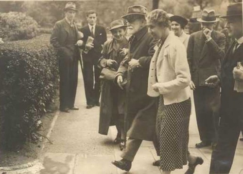 Прибыте Фрейда в Лондон, 1938 год.