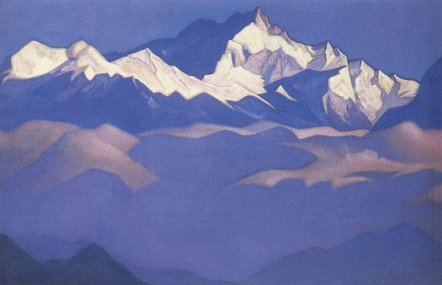 Н.К. Рерих «Сокровище снегов (Канченджанга)»,1940