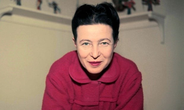 Simone de Beauvoir in 1957. Photograph: Jack Nisberg/Sipa Press/Rex Features