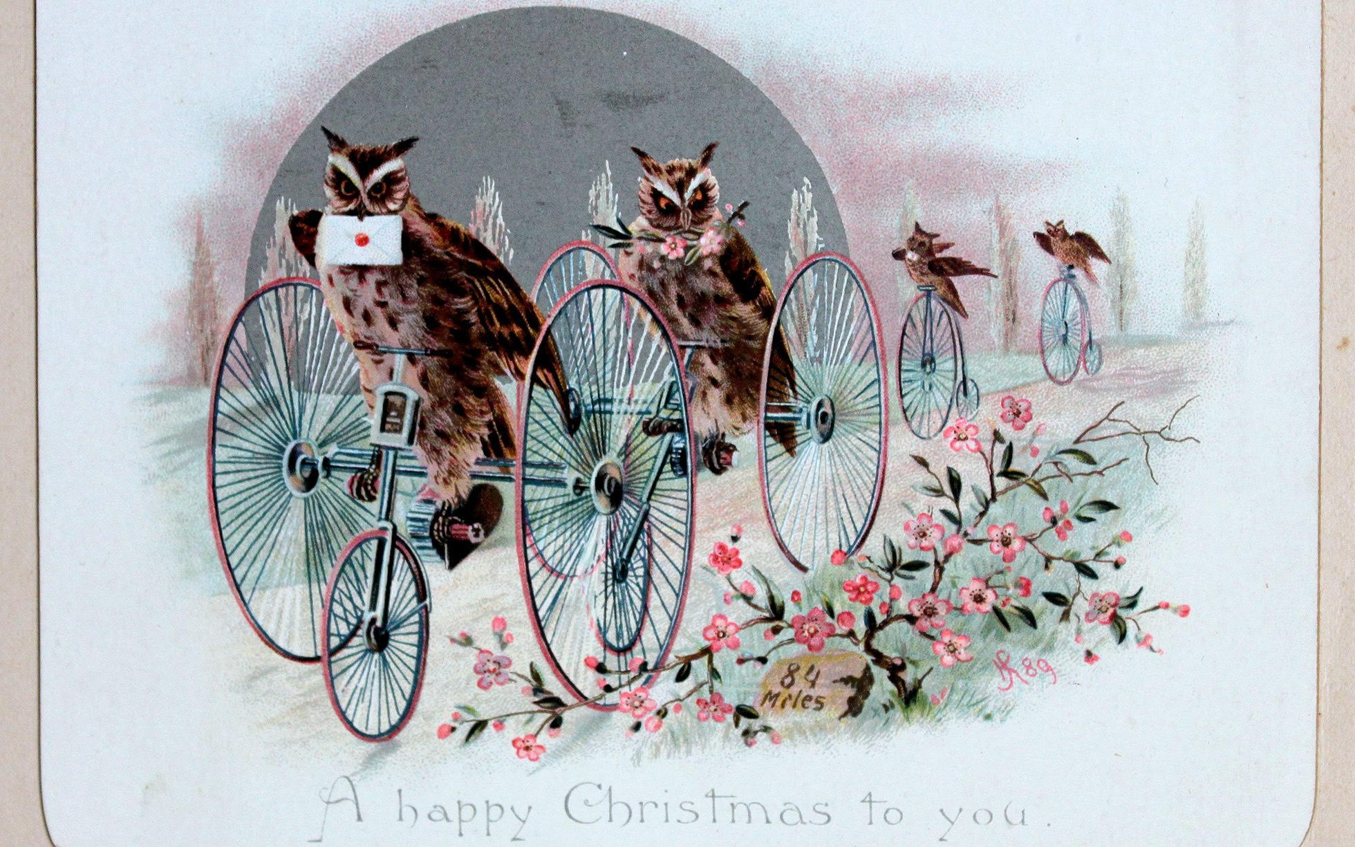 Странные Рождественские открытки викторианской эпохи