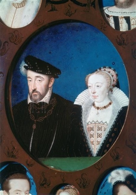 Генрих II и Екатерина Медичи