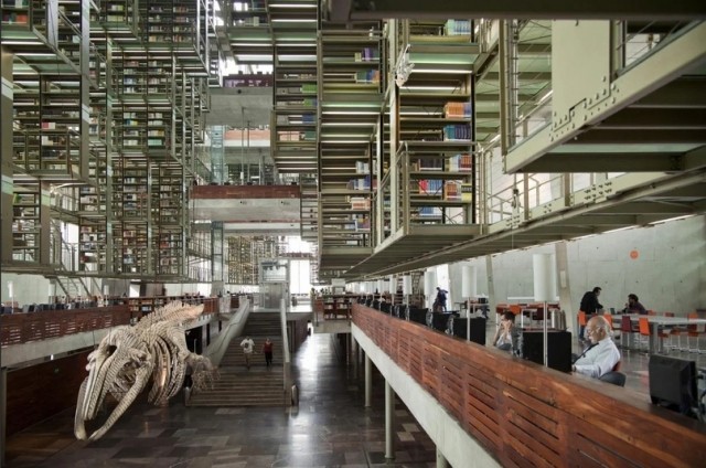 Библиотека Васконелос в северной части Мехико