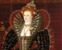 1587- английская королева Елизавета I Тюдор