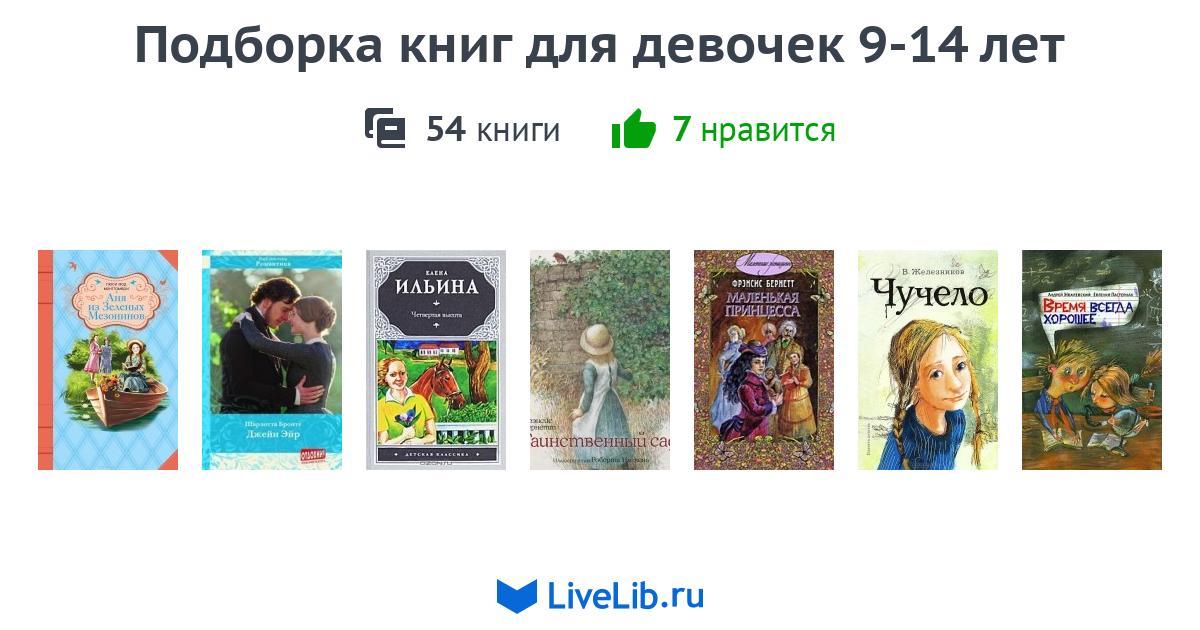 Подборка книг для девочек 9-14 лет — 54 книги | Читать лучшие подборки ...