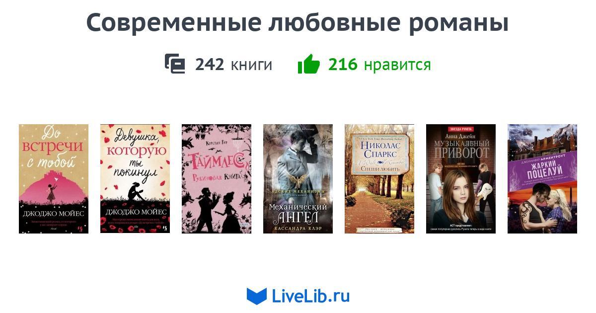 Современные любовные романы — 238 книг