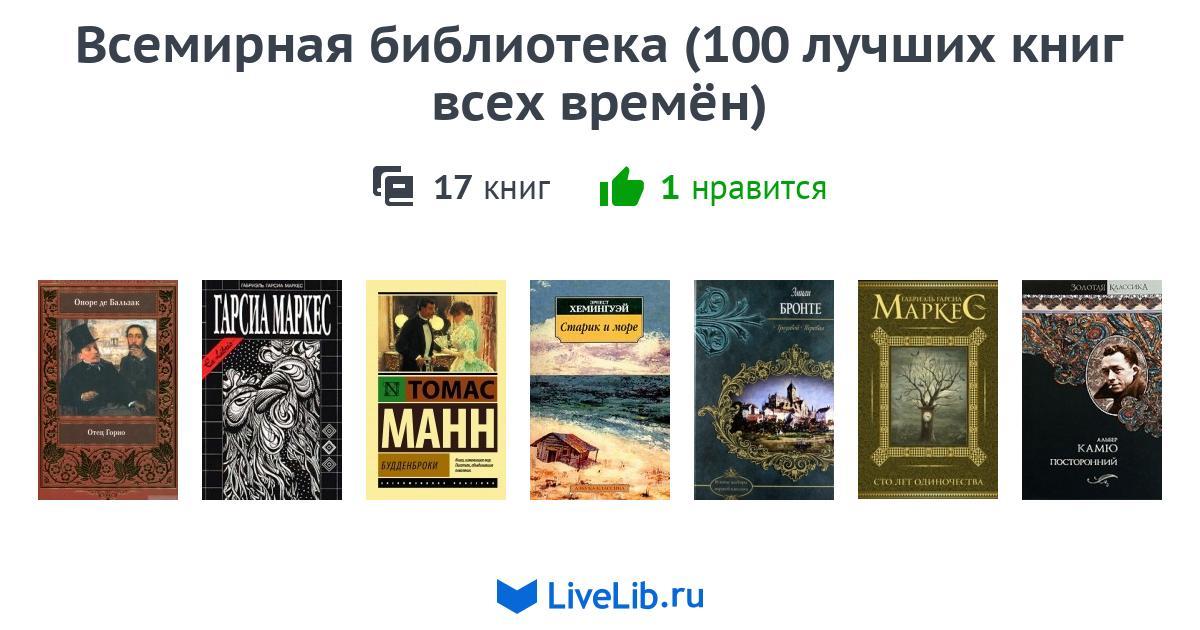 100 лучших книг 20 века