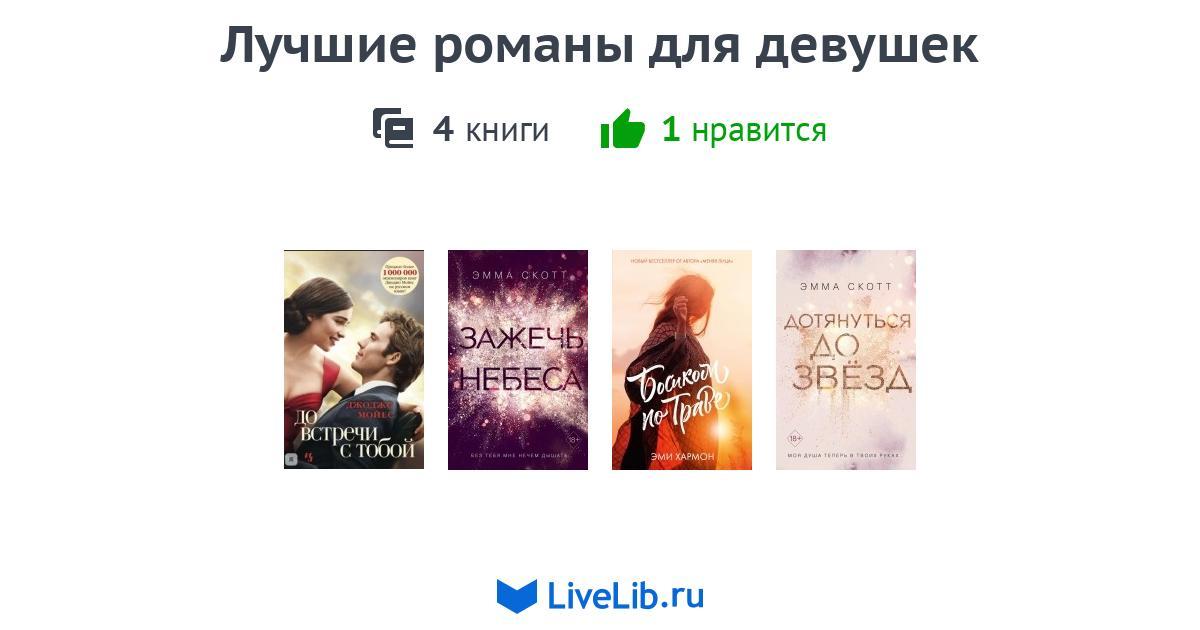 Лучшие романы для девушек — 4книги