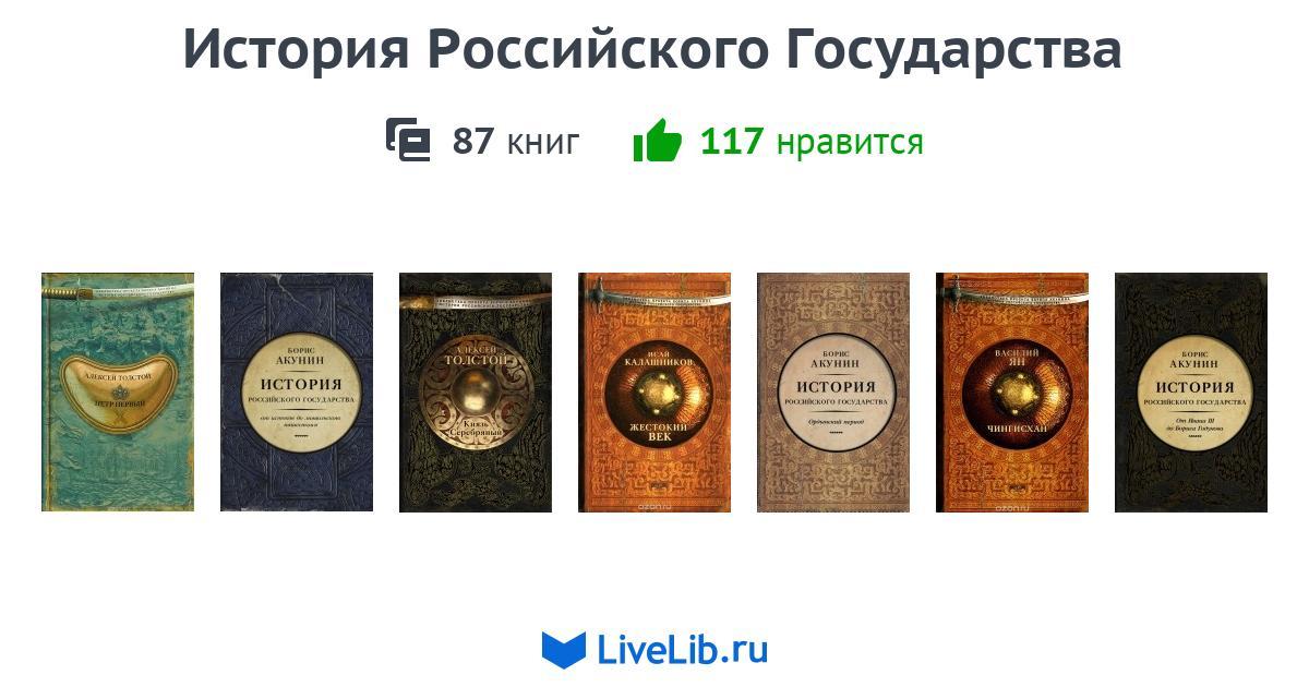 История российского государства книги по порядку